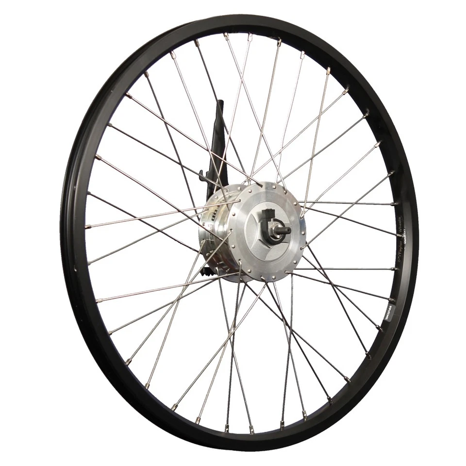 TAYLOR-WHEELS Laufrad 24 Zoll Vorderrad Lastenrad Ryde Andra 40 Sapim E-Strong Cargo 6L Disc
