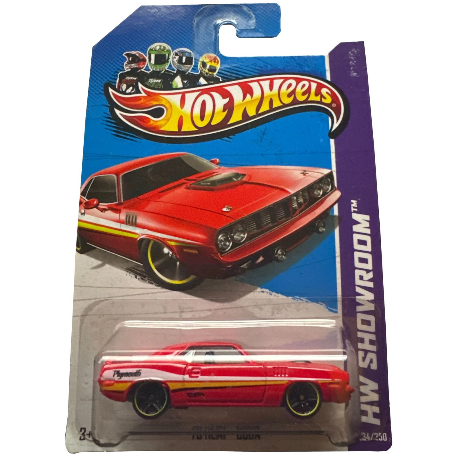 Hot Wheels 2013 Muscle Mania 71 Hemi 'Cuda Toy # X1850