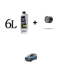ÖLfilter Kit Und 6L FüR Dacia Dokker 1.5 Dci 55KW Ab 2012