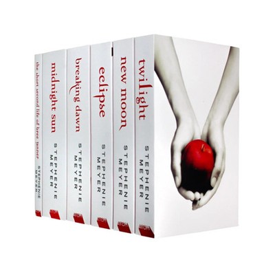 The Twilight Saga 6-Book Set (White Cover) by Stephenie Meyer  | Meyer Stephenie