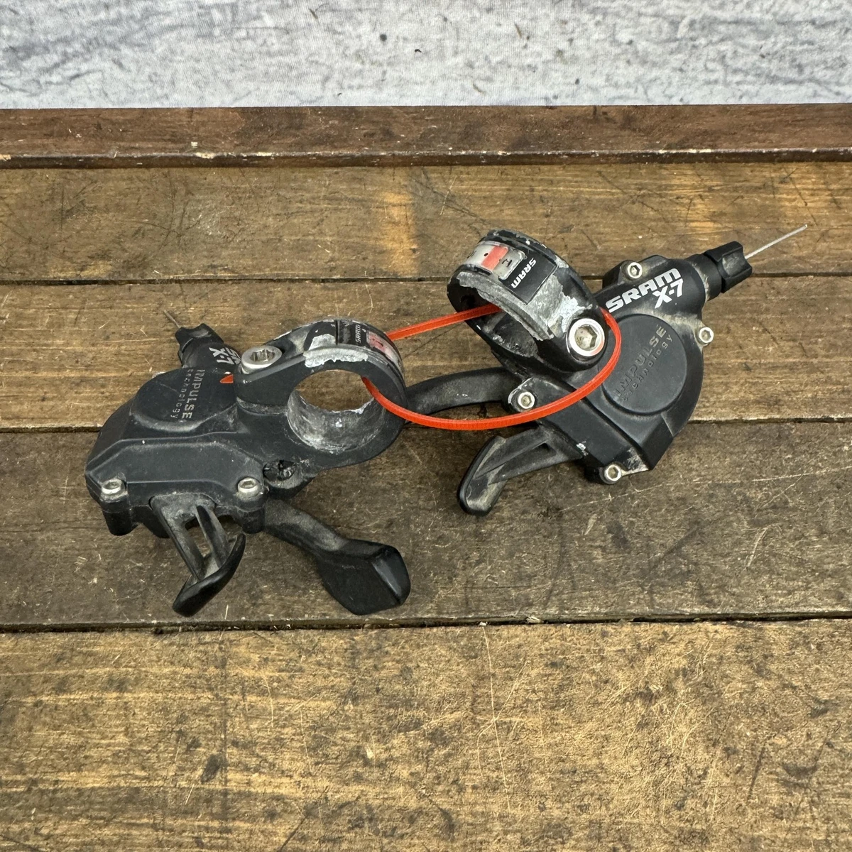 Manette Vitesse Droite SRAM SX5 8V – Occasion Fonctionnelle, Pour VTT