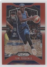 2020 Panini Prizm WNBA Red Prizm 80/275 Temi Fagbenle #28 09ok