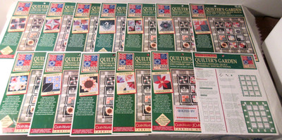 Jo Ann Fabric QUILTER'S GARDEN Block of The Month Patterns 1-12 w/ Finish Instr