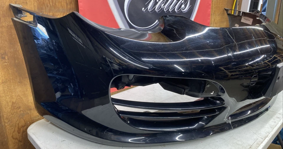 Cubierta del parachoques delantero Porsche Boxster 987.2 2009 (schwars/negro azabache) 98750531120 Foto 2 de 4