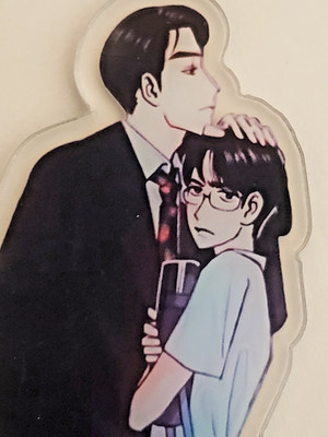 Unofficial Let's Go Karaoke! BL Boy's Love Anime Satomi & Kyouji Acrylic Stand