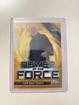 Lor San Tekka 2025 Topps Star Wars Smugglers Outpost  Power of the Force 19/50