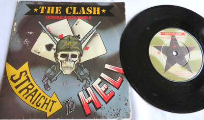 The Clash   Should I Stay Or Should I Go / Straight To Hell      VINYL NEAR MINT