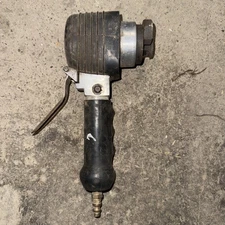 HANSEN 10 PNEUMATIC AIR TOOL DRILL MECHANIC HEAVY DUTY VTG OLD METAL JAPAN RARE