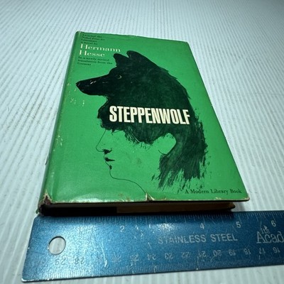 Modern Library: Steppenwolf by Hermann Hesse 1963 Vintage Hardcover HCDJ