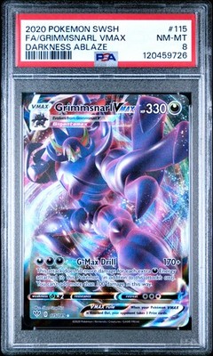 Grimmsnarl VMAX 115/189 Swsh03: Darkness Ablaze Holo for sale