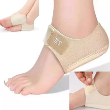 Silicone Heel Pads 1 Pair Cushion Insoles Shock Absorbing Heel Pain Relief