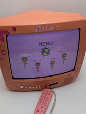 Emerson Girlpower GP328 13  CRT Retro Gaming With TV Remote Tested Rare