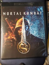 Mortal Kombat (Ultra HD, 2021) 4k Blu-ray/ VERY NICE NO SLIPCOVER