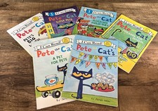 Pete the Cat I Can Read Book Lot 6 Beginner Reader Stories