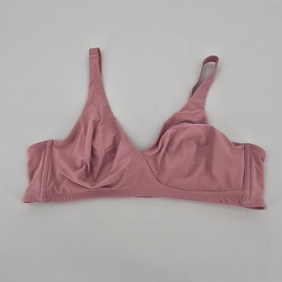 Wacoal How Perfect Full Figure Wire Free  Bra 852389 40D Comfort Front Wrap