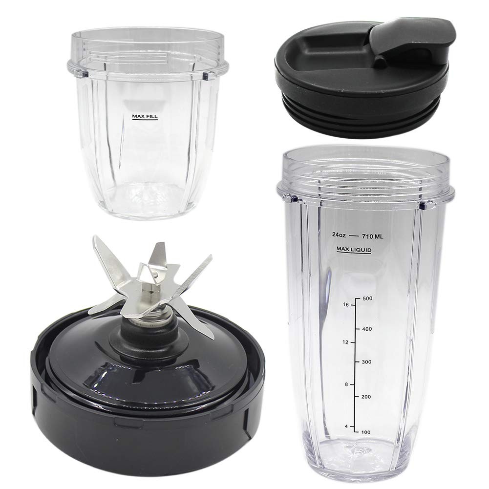 Replacement Parts 7-Fins Blade and cup, Compatible with Ninj