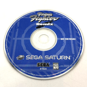 Virtua Fighter Remix (Sega Saturn, 1995) Disc Only