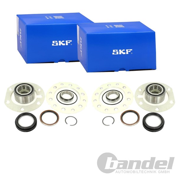 2X SKF RADLAGER-SATZ Radlager Satz Hinten Passend FüR Toyota Fortuner Hilux-image