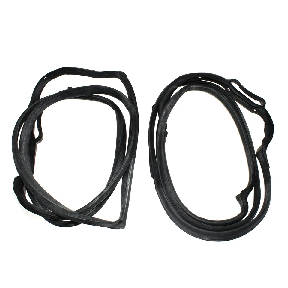 Par de resistentes al clima para puerta trasera Fit Mercedes-Benz W126 Sedán 280SE 300SE 380SE 500SE Foto 2 de 4