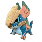 Monster Hunter Wilds Jin Dahaad Deformed Chibi Plush 19cm CAPCOM Japan MonDefo