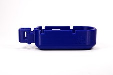 Garmin 64s GPS Holder - NH parts -Blue 3D printed Case with aluminium CNC base