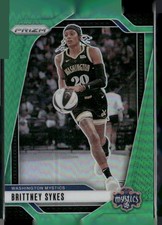 2024 Panini Prizm WNBA #80 Brittney Sykes Green Prizms