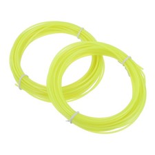 2 Pcs 3D Pen Filament, 1.75mm Dia 33ft Length, Transparent Lemon Color