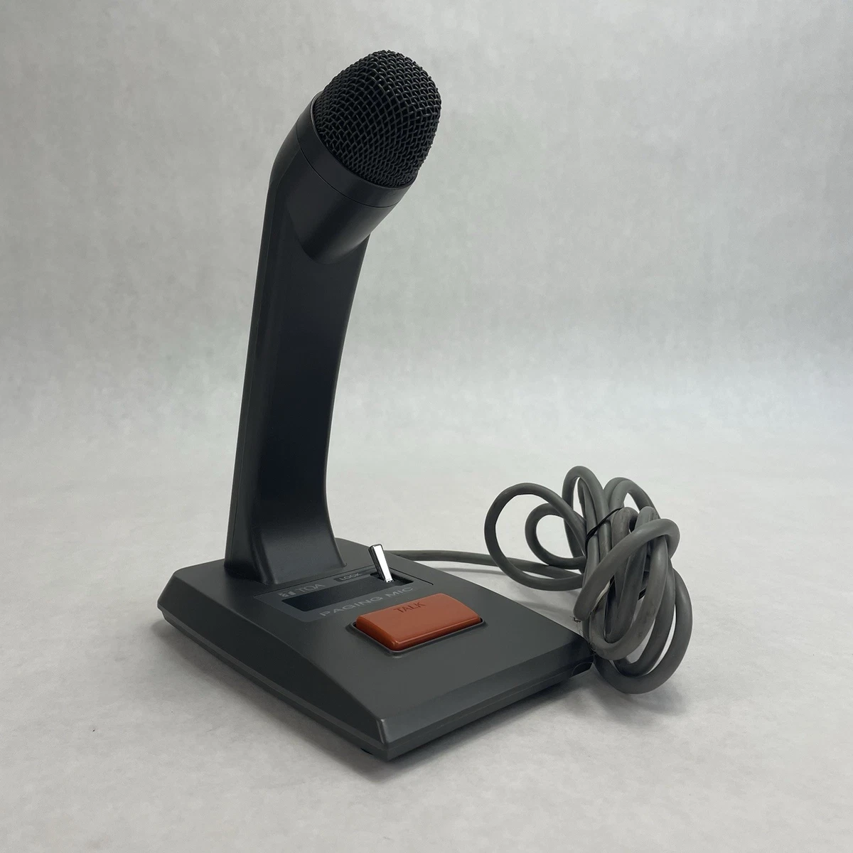 Toa PM-660U Desktop Paging Mic With Push To Talk Untested For