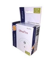 Sealed Battery Optical Smoke Alarm EXP DATE 2034- UltraFire ULLS10