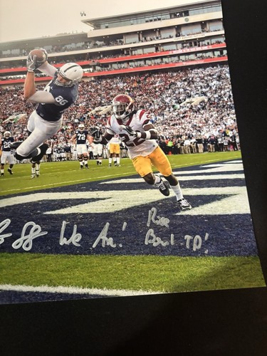 Penn State Mike Gesicki Rose Bowl Original Autographed and Inscribed 8x10 Photo - Picture 3 of 4