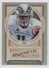 2019 Panini Legacy Rookies Premium Edition Silver Prizm Preston Williams nz0