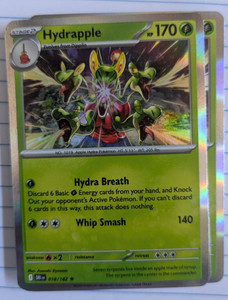 Hydrapple Pokemon Card