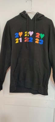 Harry Styles Hoodie Pullover Mens XLarge Love On Tour 2021 2022 2023 Rainbow