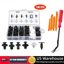 For Kia 100pcs Car Bumper Hood Clips Retainer Rivet Fastener Fender Push Pin For Kia 100pcs Car Bumper Hood Clips Retainer Rivet Fastener Fender Push Pin