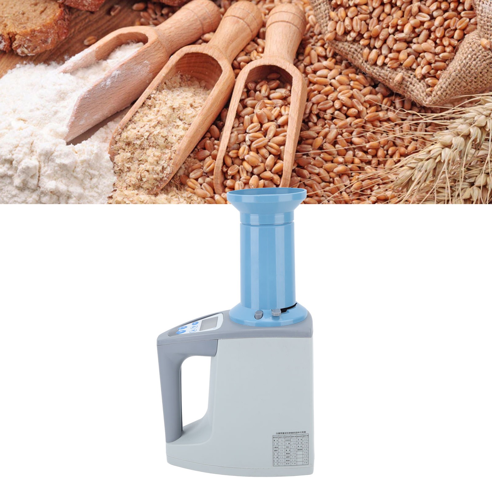Smart Grain Moisture Meter Grain Moisture Tester For 20 Grains Soybean Corn