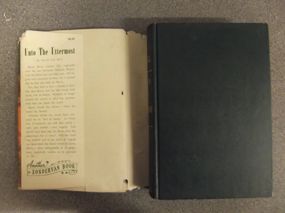 UNTO THE UTTERMOST by SALLIE LEE BELL  Hardback D/W  Pub ZONDERVA  - Image 2 of 4