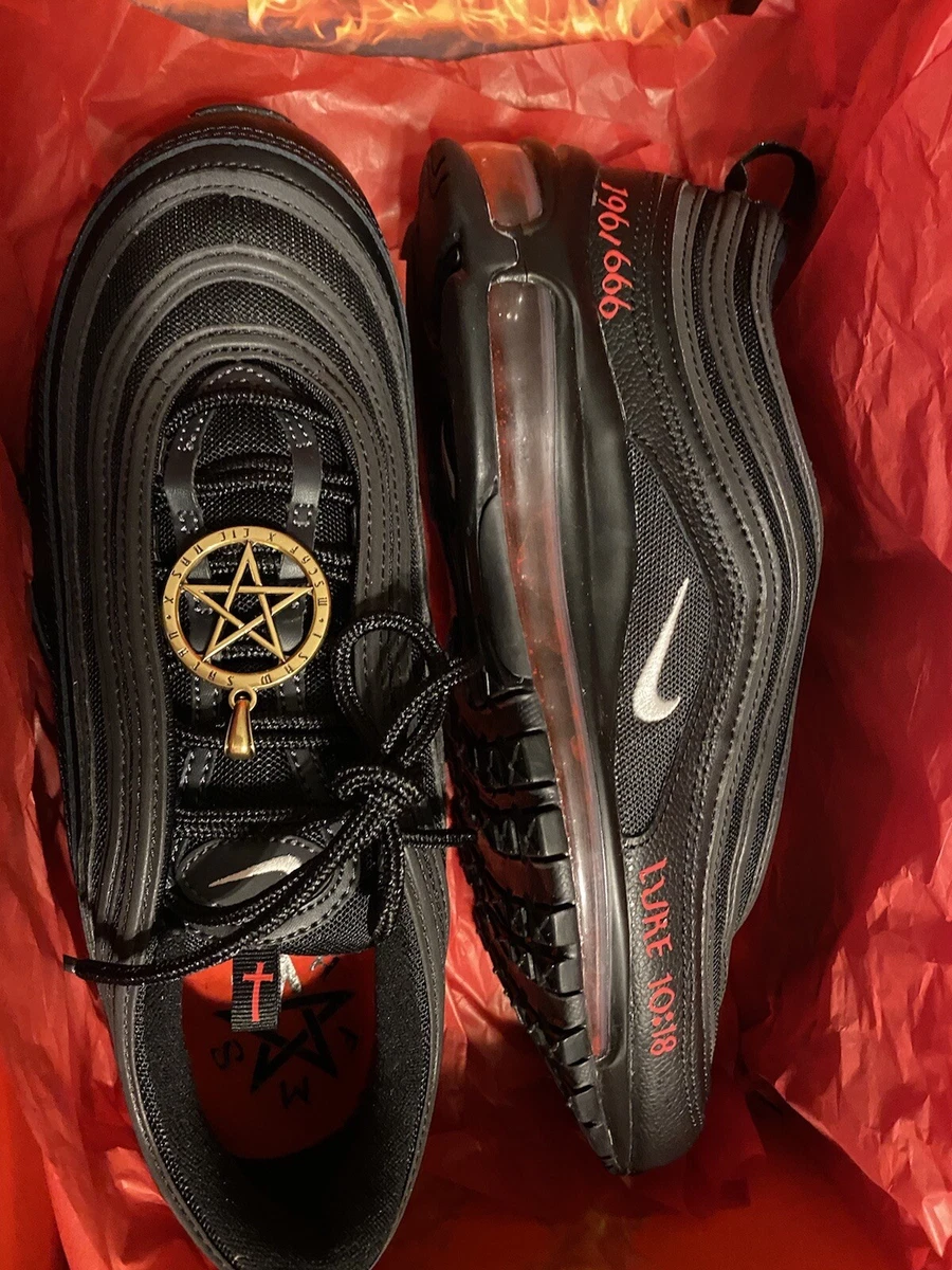 MSCHF x Lil Nas X Satan Shoes Size 10 DS Brand New #196/666 | eBay