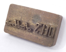 DEL'S OF CALIFORNIA: Brass Leather Stamp: TJ Edwards Millers Falls