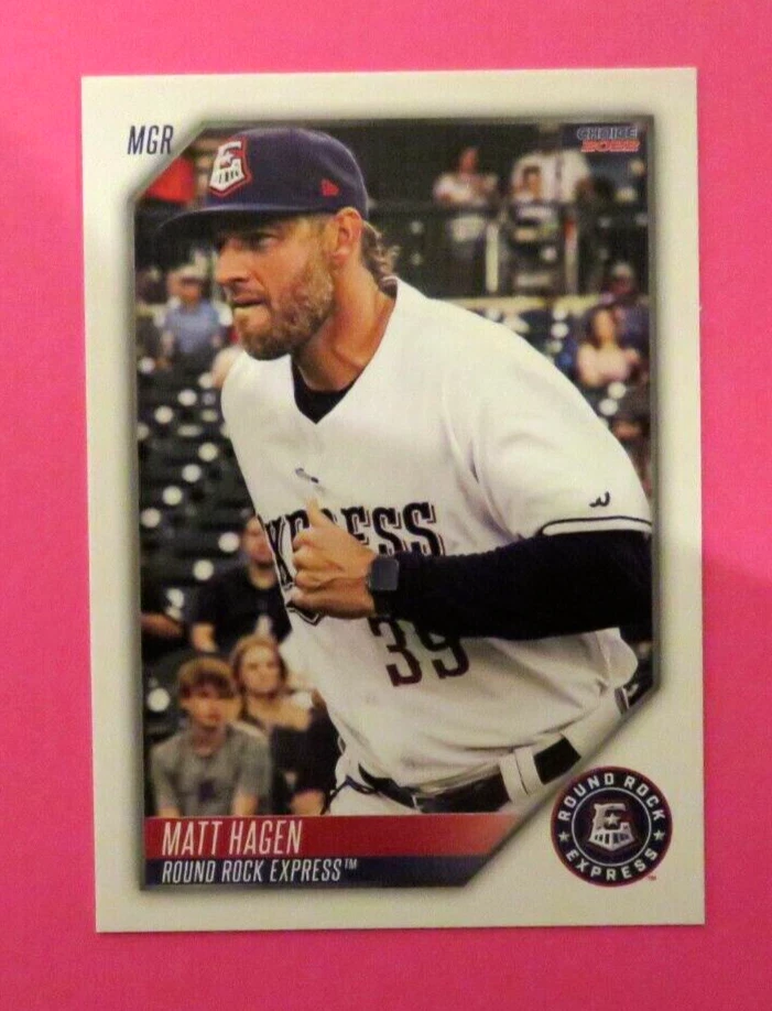 Matt Hagen takes over as Round Rock Express manager in 2022