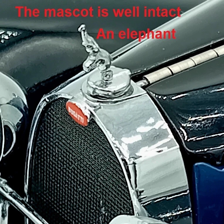 Franklin Mint BUGATTI ROYALE COUPE NAPOLEON 1930 1/24 Boites & Papiers (TOUT) - Photo 4/4