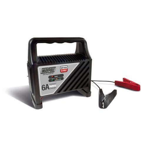 Maypole 6A 12V LED Automatic Battery Charger