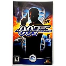 (Manual Only) 007 Agent Under Fire Sony Plays...