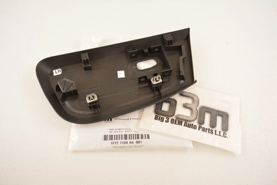 Dodge Nitro LH 2007 2008 2009 protector de asiento delantero lado del conductor nuevo OEM 1FY271DVAA Foto 2 de 3