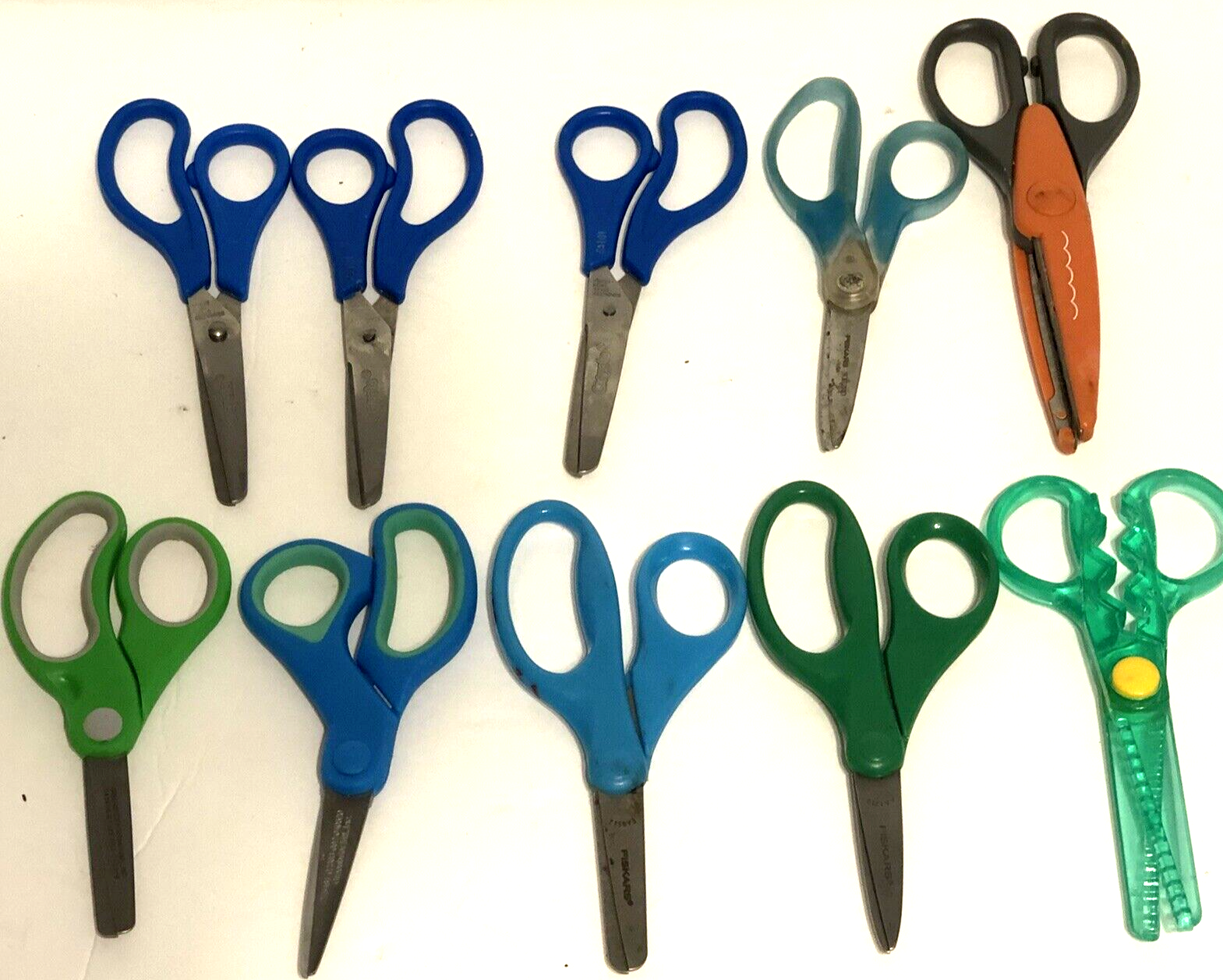 10-Pack Kids Safety Scissors for Crafting & Preschool Activities  -image