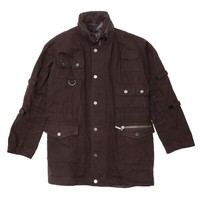 Versace Leather Outer Shell Coats, Jackets & Vests Trench