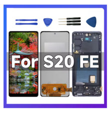 TFT LCD Display Screen with Frame Replace For Samsung Galaxy S20 FE 5G G781/G780
