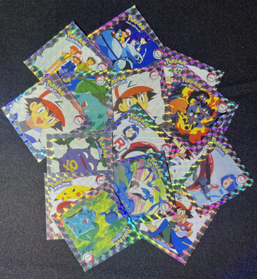Pokémon TCG | Artbox PRISM Sticker Bundle | Serie 1 | 1999