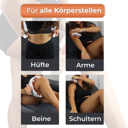 Cellulite Massagegerät EBDTY – Anti Cellulite Roller Behandlung Beine, Bauch, Po - Bild 5 von 8