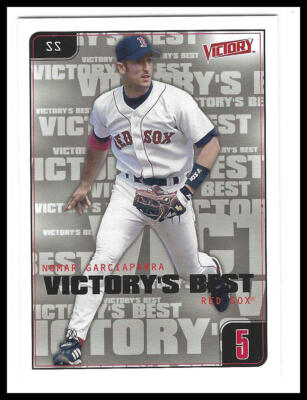 Nomar Garciaparra 2001 UD Victory Victory's Best #628 Boston Red