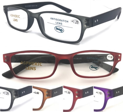 L890 Hochwertige Lesebrille/Federscharniere & klassisches Retro mattes Design**